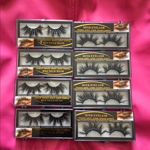 🆕 Mink Eyelashes 3D Long Dramatic Makeup Artists